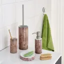 Мыльница для ванной Ridder Woody цвет бежевый/коричневый