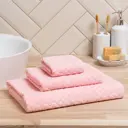Полотенце махровое LOVELIFE «Комфорт» 70x140 см цвет розовый