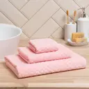 Полотенце махровое LOVELIFE «Комфорт» 50x90 см цвет розовый