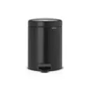 Ведро мусорное Brabantia NewIcon 112928 5л цвет черный