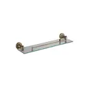 Полка для ванной Potato P2607 прямая 52x4см цвет бронза