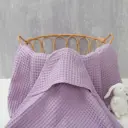 Уголок вафельный Крошка Я "Boho" 120x120 цвет сиреневый