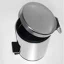 Мусорный бак для ванной WasserKRAFT K-635 5л цвет хром