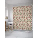 Шторка для ванной комнаты JoyArty sc_385247 200x180см цвет белый