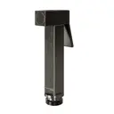 Гигиеническая лейка с фиксатором WasserKRAFT A215 цвет графит/тёмный