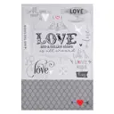 Полотенце Этель Love 40x67 см саржа