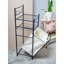 Корзина для белья Solmax 37x106x36 см металл цвет бежевый