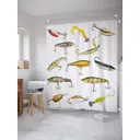 Шторка для ванной комнаты JoyArty sc_21299 200x180см цвет жёлтый золотой