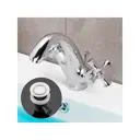 Смеситель для раковины Gappo G1042 двухвентильный цвет Хром