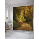 Шторка для ванной комнаты JoyArty sc_31300 200x180см цвет жёлтый золотой