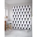 Шторка для ванной комнаты JoyArty sc_28771 200x180см цвет синий