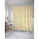 Шторка для ванной комнаты JoyArty sc_33790 200x180см цвет жёлтый золотой
