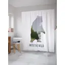 Шторка для ванной комнаты JoyArty sc_35715 200x180см цвет серый серебристый