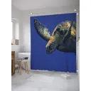 Шторка для ванной комнаты JoyArty sc_35220 200x180см цвет синий