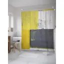 Шторка для ванной комнаты JoyArty sc_34712 200x180см цвет жёлтый золотой
