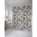 Шторка для ванной комнаты JoyArty sc_34694 200x180см цвет серый серебристый
