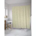 Шторка для ванной комнаты JoyArty sc_28264 200x180см цвет жёлтый золотой