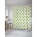 Шторка для ванной комнаты JoyArty sc_31709 200x180см цвет зеленый