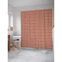 Шторка для ванной комнаты JoyArty sc_28951 200x180см цвет коричневый