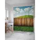 Шторка для ванной комнаты JoyArty sc_21646 200x180см цвет коричневый