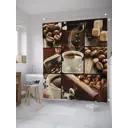 Шторка для ванной комнаты JoyArty sc_32060 200x180см цвет коричневый