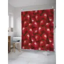Шторка для ванной комнаты JoyArty sc_27962 200x180см цвет красный