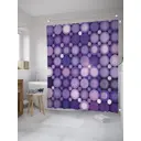 Шторка для ванной комнаты JoyArty sc_27938 200x180см цвет фиолетовый