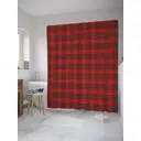 Шторка для ванной комнаты JoyArty sc_31124 200x180см цвет красный