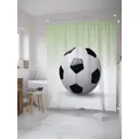 Шторка для ванной комнаты JoyArty sc_27715 200x180см цвет черный