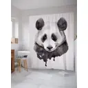 Шторка для ванной комнаты JoyArty sc_30288 200x180см цвет черный