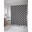 Шторка для ванной комнаты JoyArty sc_29255 200x180см цвет черный