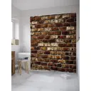 Шторка для ванной комнаты JoyArty sc_36557 200x180см цвет красный