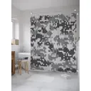 Шторка для ванной комнаты JoyArty sc_34627 200x180см цвет серый серебристый