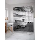 Шторка для ванной комнаты JoyArty sc_20523 200x180см цвет серый серебристый