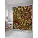 Шторка для ванной комнаты JoyArty sc_32712 200x180см цвет красный