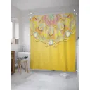 Шторка для ванной комнаты JoyArty sc_36142 200x180см цвет жёлтый золотой