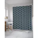 Шторка для ванной комнаты JoyArty sc_34118 200x180см цвет черный