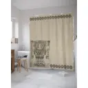 Шторка для ванной комнаты JoyArty sc_32827 200x180см цвет бежевый