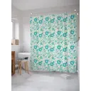 Шторка для ванной комнаты JoyArty sc_31811 200x180см цвет синий