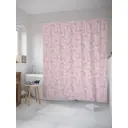 Шторка для ванной комнаты JoyArty sc_33104 200x180см цвет розовый