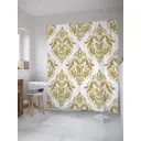 Шторка для ванной комнаты JoyArty sc_33800 200x180см цвет жёлтый золотой