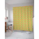 Шторка для ванной комнаты JoyArty sc_31757 200x180см цвет жёлтый золотой