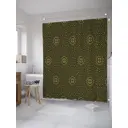 Шторка для ванной комнаты JoyArty sc_27840 200x180см цвет зеленый