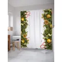 Шторка для ванной комнаты JoyArty sc_37032 200x180см цвет зеленый