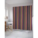 Шторка для ванной комнаты JoyArty sc_30814 200x180см цвет фиолетовый