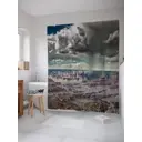 Шторка для ванной комнаты JoyArty sc_19792 200x180см цвет коричневый