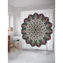 Шторка для ванной комнаты JoyArty sc_21200 200x180см цвет серый серебристый