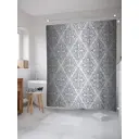Шторка для ванной комнаты JoyArty sc_24107 200x180см цвет серый серебристый