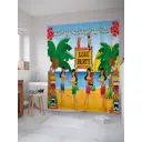 Шторка для ванной комнаты JoyArty sc_37732 200x180см цвет коричневый