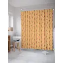 Шторка для ванной комнаты JoyArty sc_28981 200x180см цвет жёлтый золотой